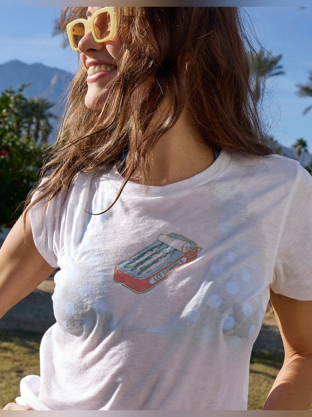 NWT - Aerie “Sardines” Vintage T-Shirt in White